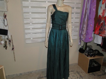 Vestido em tafetá de seda levíssima - Cavendish